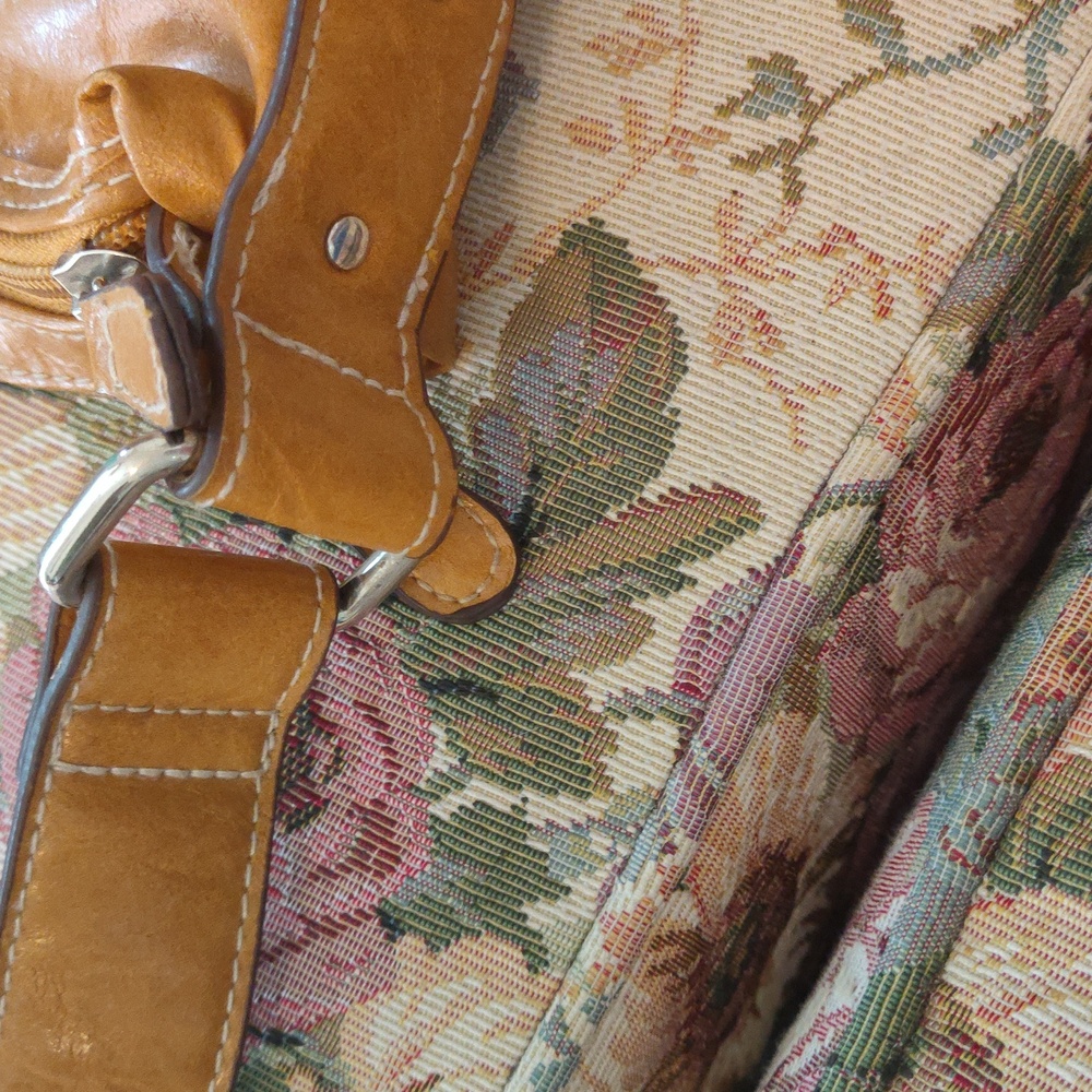 Rosetti Mustard Shoulder Bag with Buckle Accents - Picture 7 of 9